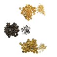 thumbnail image 2 of 50 Sets Badge Hat Pin clasps Fastener Metal Tie Back Lapel Pins Butterfly Clasps Raw brass, 2 of 9