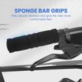 thumbnail image 5 of 1 Pair for MTB Bike Bicycle Handle Handlebar Soft Sponge Bar Grips Black, 5 of 5