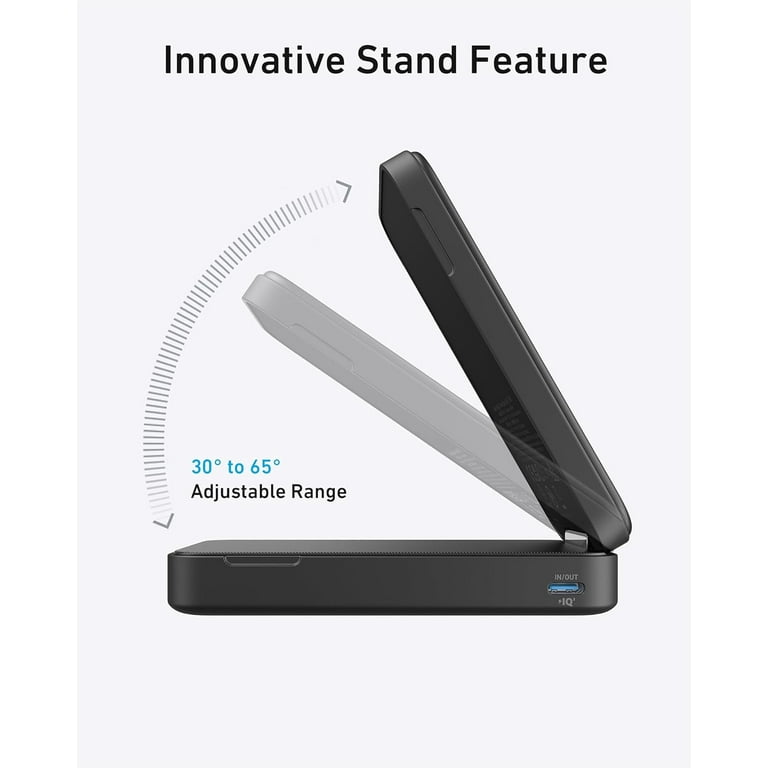 Anker MagGo Power Bank, Qi2 Certified 15W Ultra-Fast MagSafe