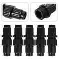 HOKARUA 5 sets of Plastic Garden Hose Connector Male and Female Hose