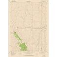 thumbnail image 2 of USGS 11x14 Black Ornate Wood Framed with Double Matting Museum Art Print Titled - Taylor Ranch Wyoming Quad - USGS 1954, 2 of 4