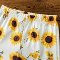 thumbnail image 4 of TOWED22 Baby Toddler Sweet 2pcs Outfits Tank Tee Sleeveless and Shorts Adorable Summer Clothing Sets Lovely(Yellow,12-18 M), 4 of 7