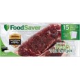 thumbnail image 2 of FoodSaver Gallon Size Pre-Cut Bags, Clear (15 Bags), 2 of 5