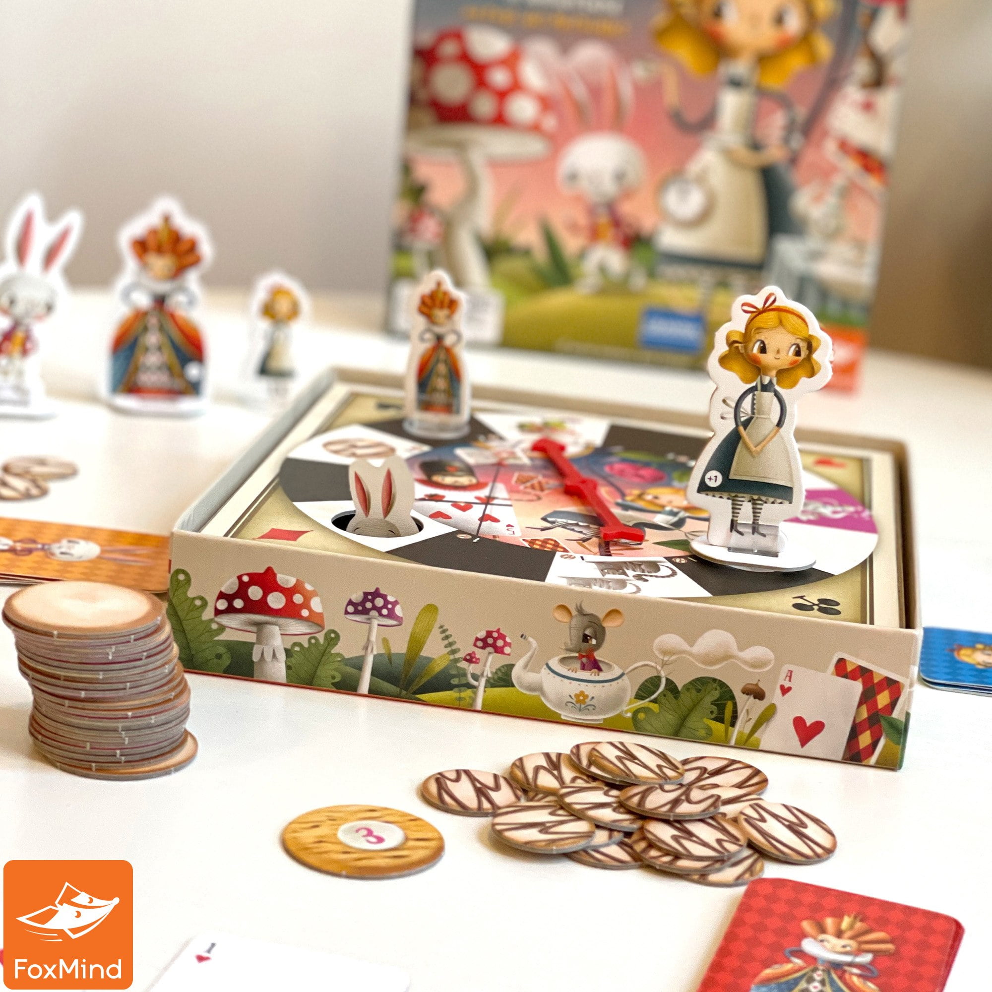 Alice's Adventures in Wonderland: Granna Fairytale Board Game, 2-4 Players