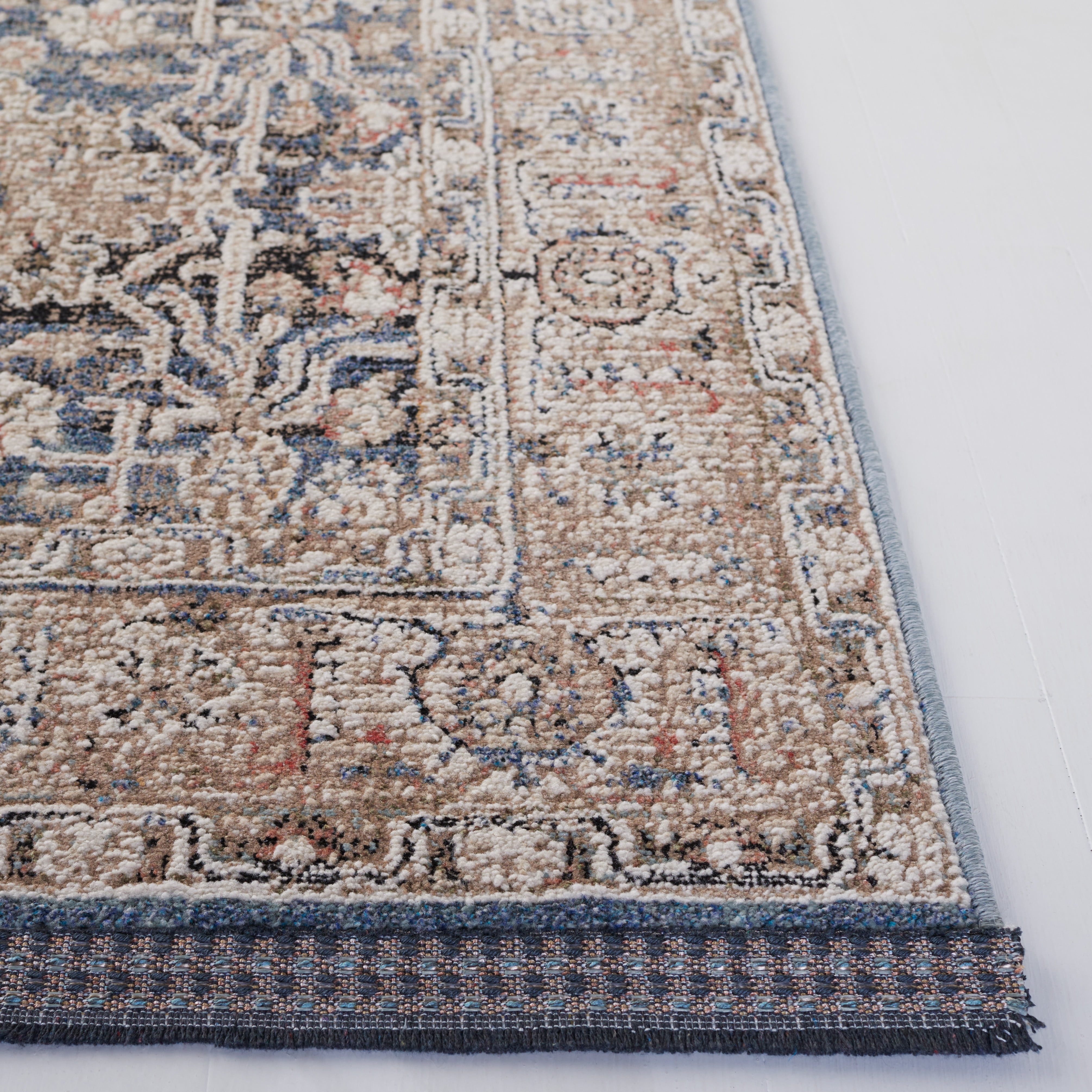 SAFAVIEH Vivaldi Roberta Abstract Area Rug, Blue/Ivory, 8' x 10'