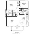 thumbnail image 6 of 763-1050: Craftsman Small & affordable 2 Bed, 2 Bath Luxury Home Plan, 1050 Sq Ft: Full Blueprints with License to Build by Home Plan Marketplace - Lesuto, 6 of 6