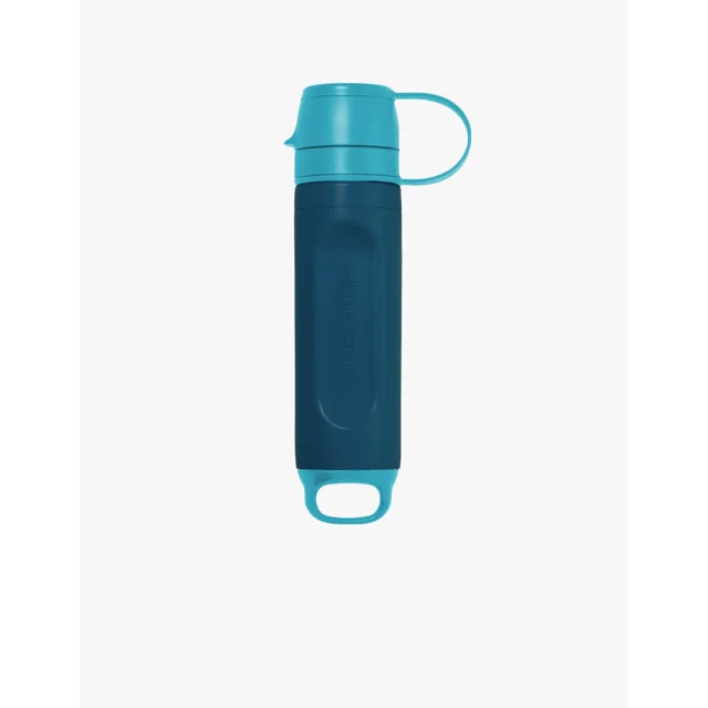 LIFESTRAW PEAK Solo Water filter with threaded bottom - Blue Raspberry