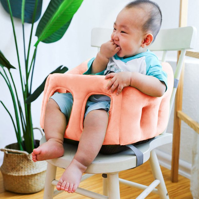 Asiento de bebé Funda de apoyo para sofá Silla de felpa Asiento de alimentación Piel Sin relleno (A) Tmvgtek Para estrenar