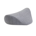 thumbnail image 3 of Almohada para el cuello, almohada para viajar en coche, almohada Cervical lavable portátil, almohada para dormir para regalo de cumpleaños, viajes de Gris claro, 3 of 8