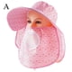thumbnail image 4 of Sombrero de ala ancha de alta calidad para mujer: protección UV, ajustable, ligero, perfecto para ciclismo, senderismo y aventuras al aire libre., 4 of 5