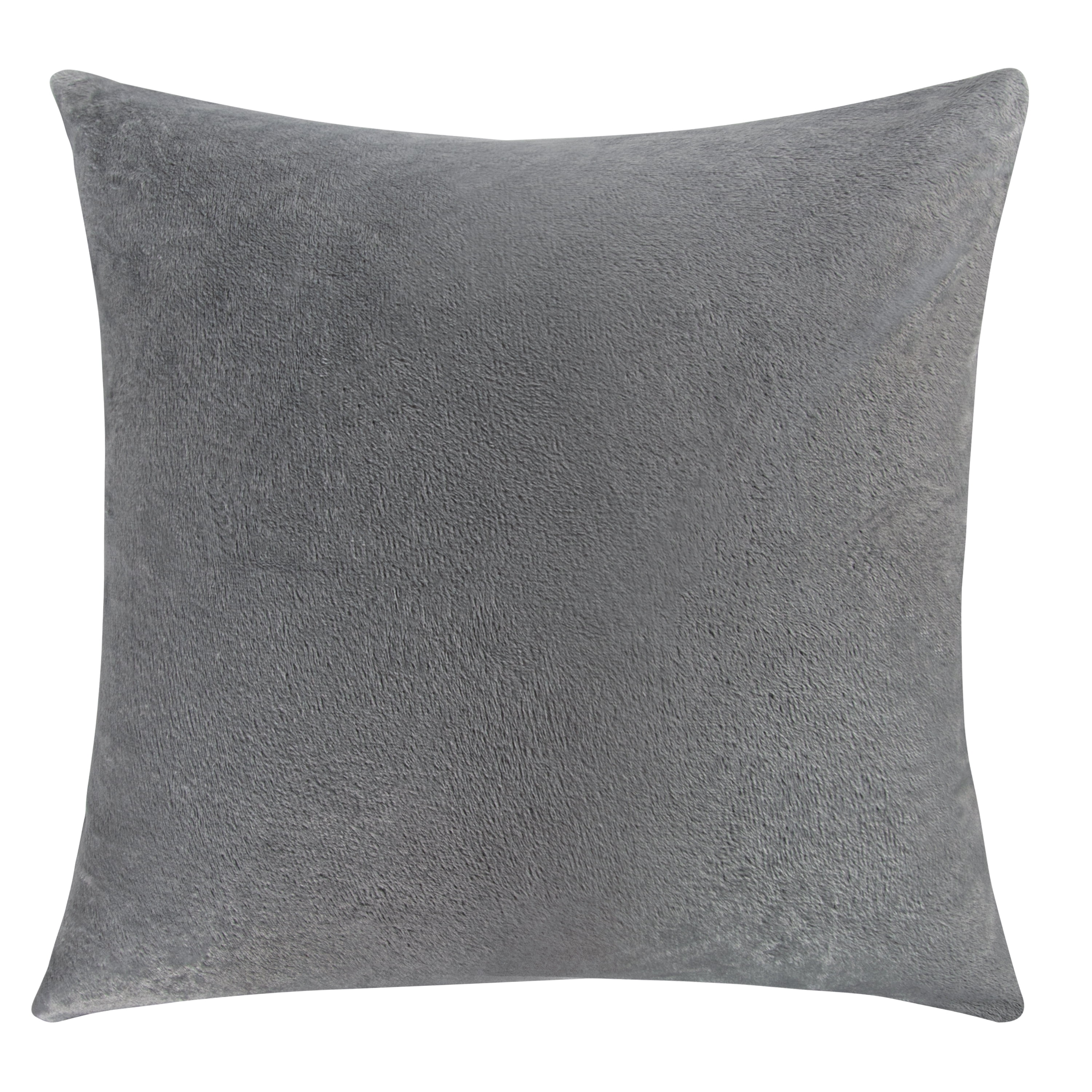 NTBAY 1 Pack Velvet Throw Pillow Cover, Soft Decorative Square Pillowcase, Cushion Cover with