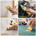 thumbnail image 7 of 2 Pack Plastic Retractable Razor Scraper Set with 40 Metal Replacement Blades,Labels Decal & Adhesive Remover for Glass, Windows, Car, Tile & Stove Surfaces, 7 of 7