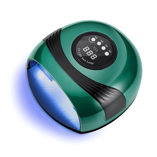 Clear Máquina de fototerapia de uñas, lámpara de fototerapia Led brillante de 158w, inducción inteligente para tienda de uñas en casa, secado rápido