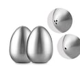 thumbnail image 2 of 1 pieza de acero inoxidable Huevo en forma de pimienta Coctelera Sugar Shaker Especias Condimento Salsa Contenedor Suministros de cocina (3 agujeros), 2 of 4