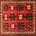 thumbnail image 1 of Ahgly Company Indoor Square Persian Orange Traditional Area Rugs, 7' Square, 1 of 1