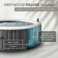 thumbnail image 6 of Intex PureSpa Greywood Deluxe Spa Set, 170 Bubble Jet Hot Tub with Cover, 85" x 28", 6 of 13