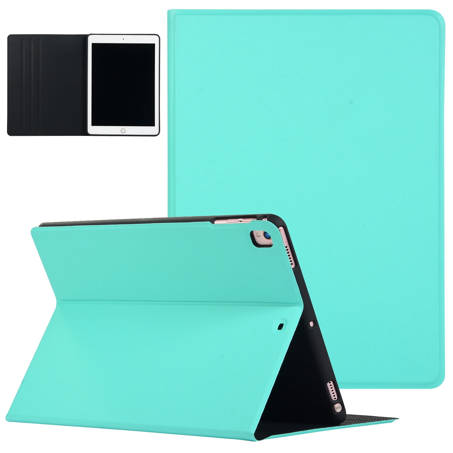 Allytech Case for New iPad 10.2" (9th 8th 7th Gen), Ultra Thin Folio Flip Stand Smart Cover with