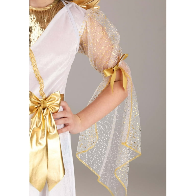 golden angel dress Halloween Angel Costume Girls, Golden main image 1