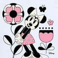 thumbnail image 3 of Disney - Minnie Mouse with Flowers & Butterflies - Youth Short Sleeve Graphic T-Shirt, 3 of 5
