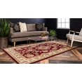thumbnail image 3 of Unique Loom Voyage Collection Tapis Traditionnel Oriental Design Complexe, 9' 0 x 12' 0 Rectangulaire, Rouge/tan, 3 of 5