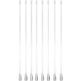 thumbnail image 1 of 8pcs Plastic Blind Wands Vertical Blinds Replacement Rods 17 Inches Blind Rods with Hook, 1 of 9
