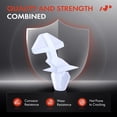 thumbnail image 5 of A-Premium 20 PCS Door Weather-Strip Clips Retainer Compatible with Honda Civic 2012-2015, Accord 2012, 5 of 9