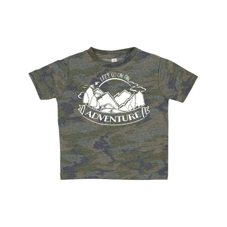 

Inktastic Let s Go on an Adventure Mountains Gift Toddler Boy or Toddler Girl T-Shirt