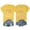 Yellow, variant on Womens Graphic T-shirts Short Sleeve Crewneck Initial Letter Print Tee Summer Casual Tops Beige L