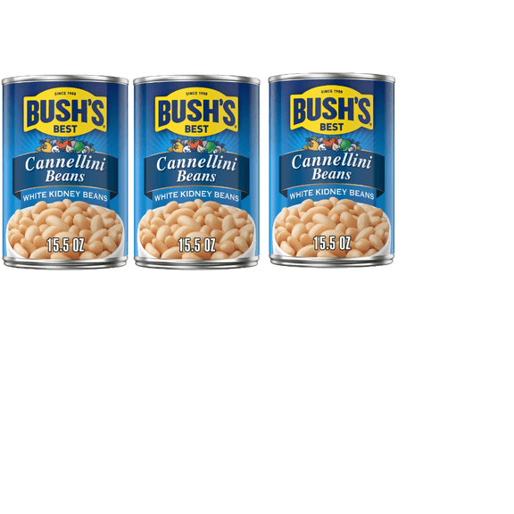 Bush's Cannellini Beans - 15.5oz pack of 3