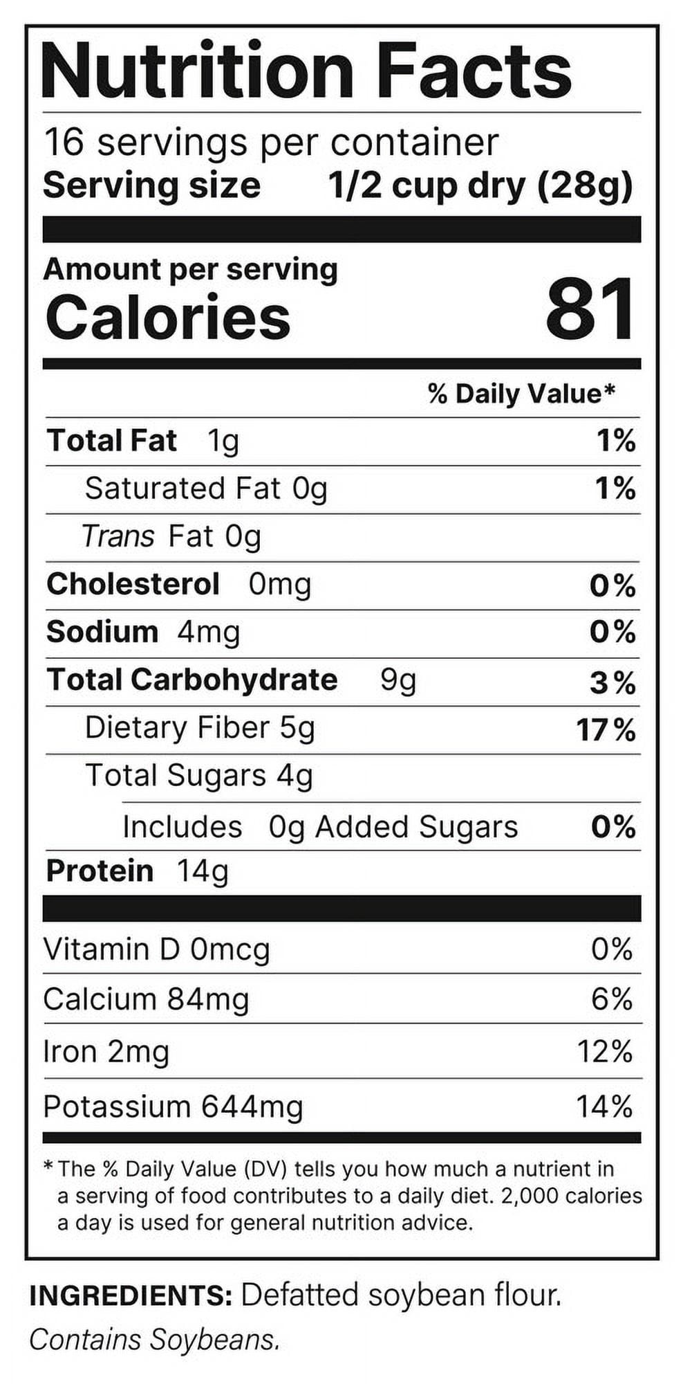 Plant Basics - Hearty Plant Protein - Unflavored Chunks, 1 lb (Pack of 3)