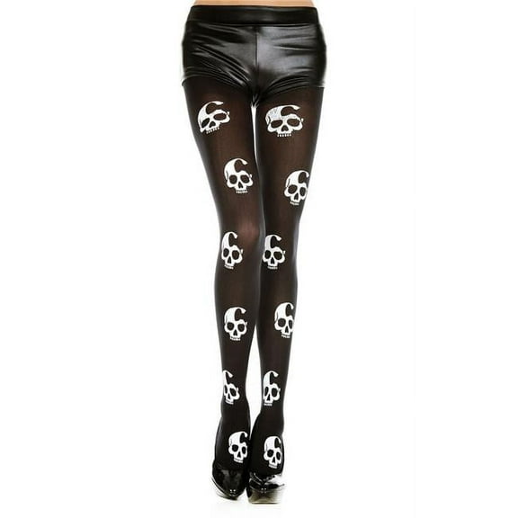 Music Legs Women's - Skull Print Tights