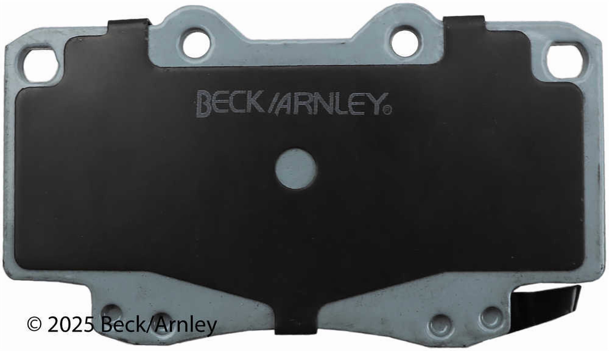 BeckArnley 085-6391 Premium Asm Pads W / Hardware