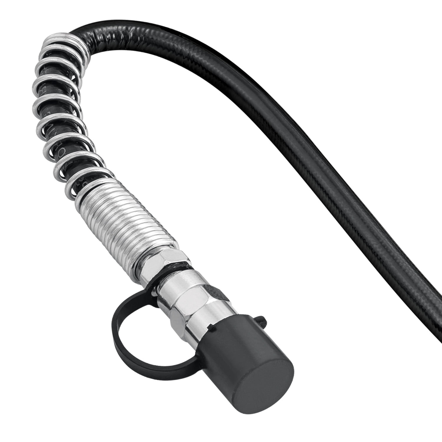 Carbyne Grease Gun, 8000 Psi, Lever Handle, Heavy Duty Steel Barrel, 3-Way Loading, 18 in. Hose, Angled Tube, Needle Nozzle, Coupler