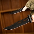 thumbnail image 2 of Dispatch 7.5-inch Survival Hunting Fixed Blade Utility Durable with Sheath and Pocket, 2 of 9