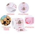 thumbnail image 3 of Regalos del día de San Valentín para él/ella Regalos románticos novedosos Papel higiénico Regalos divertidos para adultos Hombres Mujeres Novio Novia Decoración del día de San Valentín para suministro, 3 of 7