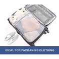 thumbnail image 5 of 2 Pieces Net Washing Bag Durable Honeycomb Mesh Laundry Bag With Zip Closure2l), 5 of 5