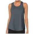 thumbnail image 2 of cfhntfmh Women's Workout Tank Tops Racerback Athletic Solid Color Tanks Sleeveless Loose Fit Yoga Running Gym Shirts for Women, 2 of 7