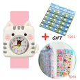 thumbnail image 1 of Reloj de dibujos animados de pez/dinosaurio/unicornio para niños, juguete de tiempo de aprendizaje para bebés, relojes de bofetadas para niños y niñas, reloj para niños de 1 a 15 años Gao Jinjia LED, 1 of 2