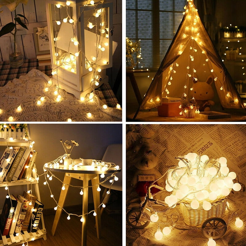10 20 50 Leds Battery Operated String Lights Globe Fairy String Lights Globe Fairy
