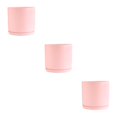 thumbnail image 1 of Wweixi Indoor Flower Pots - Elegant And Practical Available In Multiple Colors And Can Be Selected DS pink M 3Set, 1 of 6
