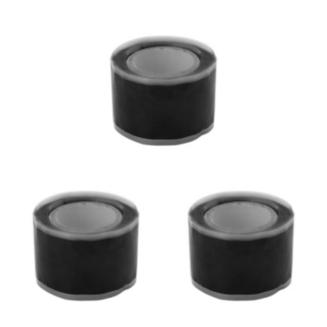 kurtrusly Ruban Imperméable à Forte Adhérence pour Multiples Surfaces, Ruban de Scellage en Silicone Auto-Fondant, Longue Durée 2,5 cm*1,5 m 3 Ensembles