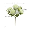 thumbnail image 2 of OAVQHLG3B Artificial Silk Rose Flowers for Home Decoration Fake Floral Bridal Bouquet Wedding Arrangement Coffee Table Centerpieces Flower Decor Props, 2 of 5