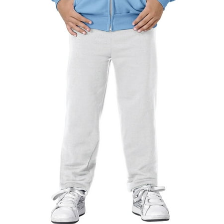 Hanes - Hanes ComfortBlend EcoSmart Youth Sweatpants, P450, XS, White - Walmart.com