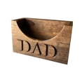 thumbnail image 2 of Baoblaze Dad Hat Holder Box Present from Daughter Baseball Hat Storage Rack Decor Fathers, 2 of 8