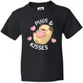 thumbnail image 3 of Inktastic Valentines Day Pugs and Kisses with Pink Hearts Youth T-Shirt, 3 of 5