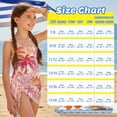 thumbnail image 7 of Xoenoiee Palm Tree Plumeria Flower Pattern Girls One Piece Swimsuits with Cover Up Skirt Teens Bathing Suits Swimsuits Quick Dry Halter Beach Sport UPF 50 Kids Swimwear, 11-12 Years, 7 of 7