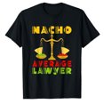 thumbnail image 1 of AALJY Nacho Avocat Moyen Drôle Avocat Cabinet d'Avocats T-Shirt Légal, 1 of 5