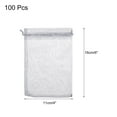 thumbnail image 2 of 100pcs Organza Bags 4x6 Inch Drawstring Favor Pouches Sheer Mesh Bag for Gift Jewelry Wedding Party Grey, 2 of 6