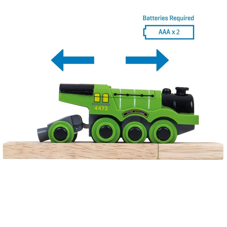 Bigjigs Rail Flying Scotsman Battery Operated Engine Walmart