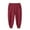 Red, variant on Hpgjzj Toddler Boys Cotton Active Jogger Sweatpants,Kids Casual Athletic Solid Pocket Pull On Pants